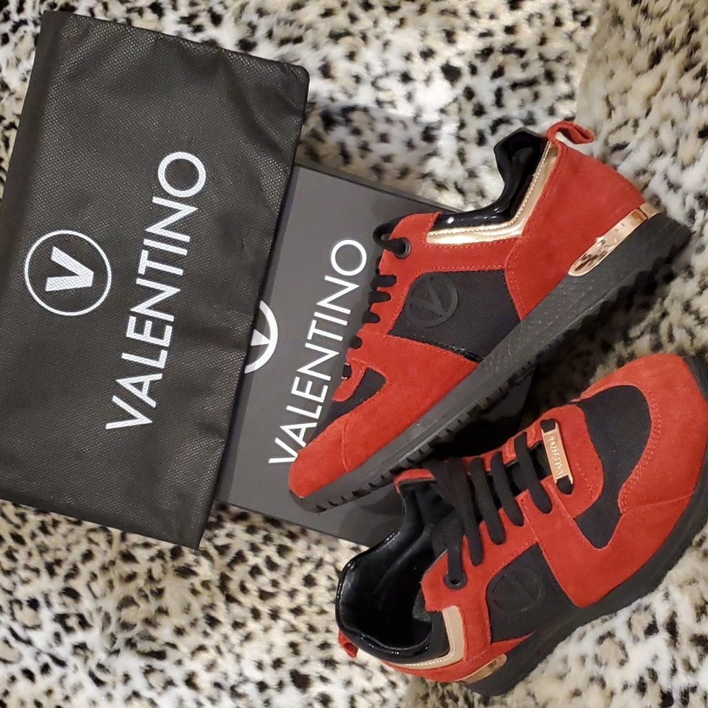 Valentino Suede Sneakers